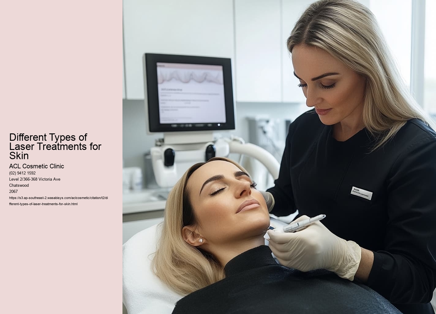 Different Types of Laser Treatments for Skin
