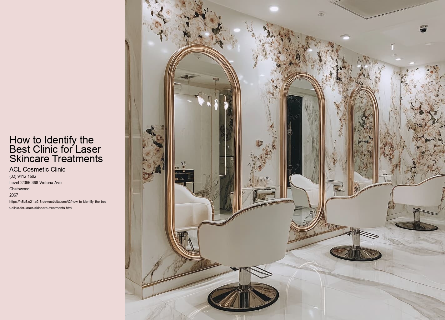 How to Identify the Best Clinic for Laser Skincare Treatments