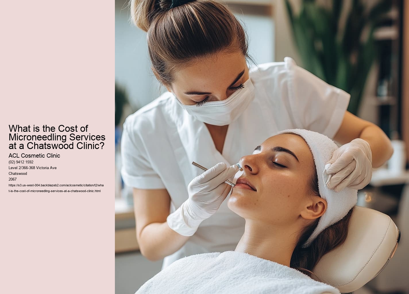 What is the Cost of Microneedling Services at a Chatswood Clinic?