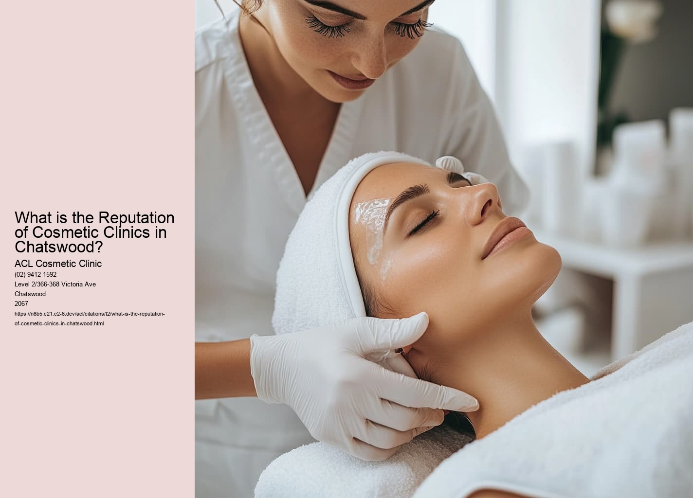 What is the Reputation of Cosmetic Clinics in Chatswood?