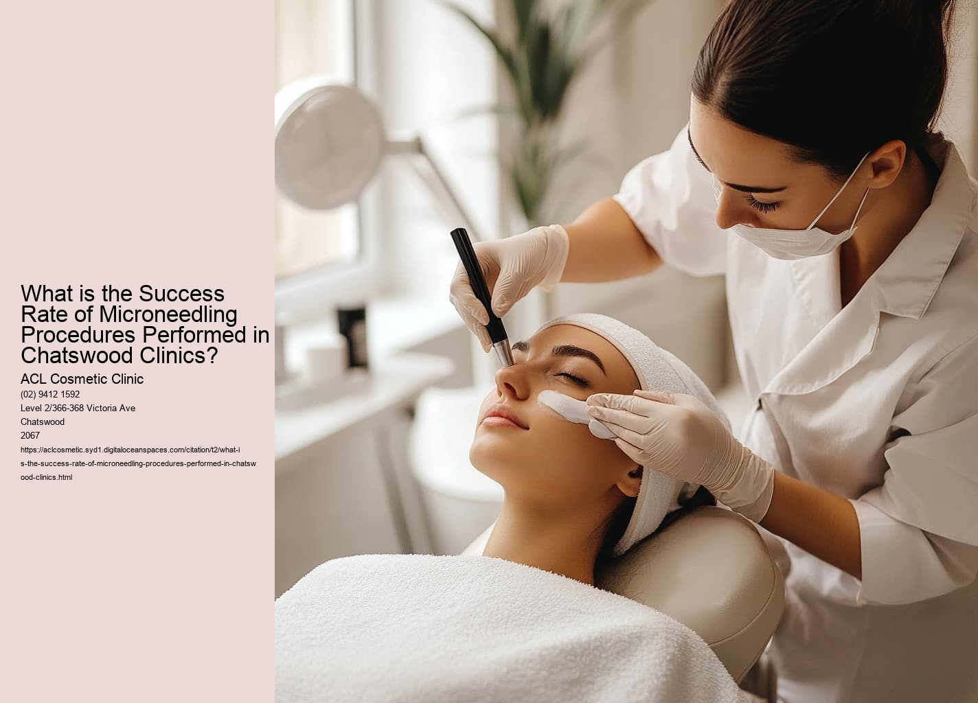 What is the Success Rate of Microneedling Procedures Performed in Chatswood Clinics?