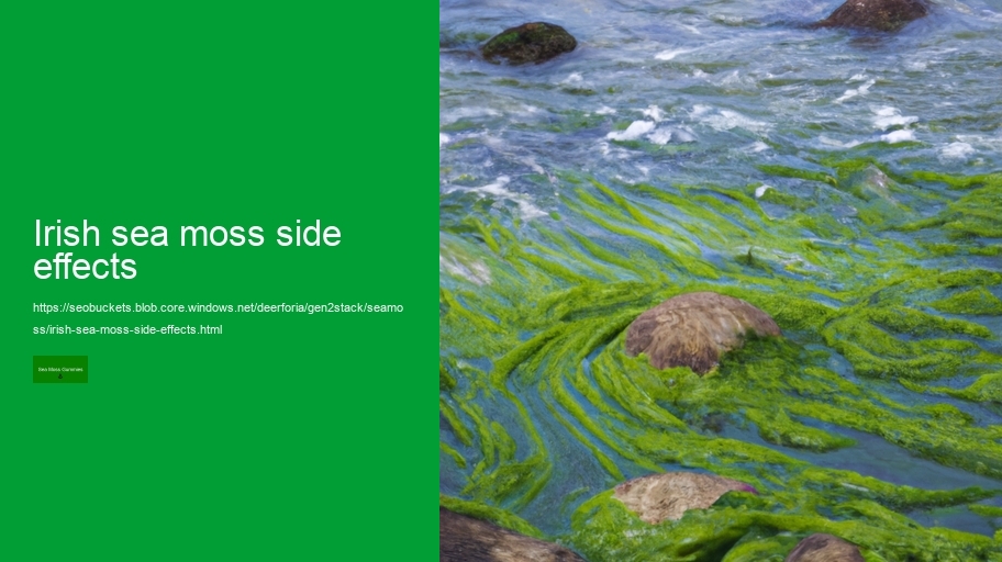 irish sea moss side effects