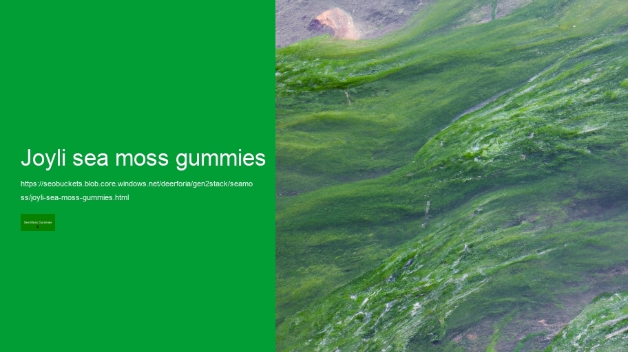 joyli sea moss gummies