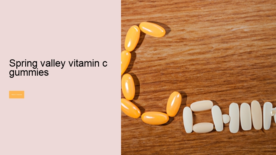 spring valley vitamin c gummies